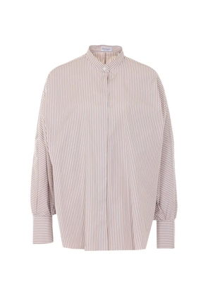 Brunello Cucinelli striped shirt - Neutrals