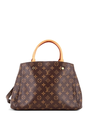 Louis Vuitton Pre-Owned Montaigne Handbag Monogram Canvas MM tote bag - Brown