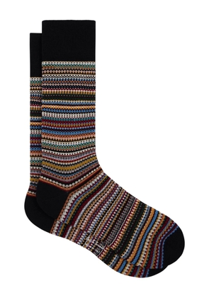 Paul Smith striped socks - Black