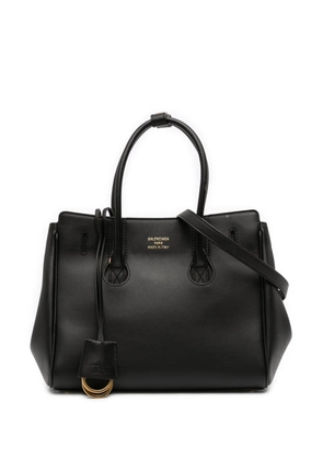 Balenciaga Pre-Owned 20th Century Mini Smooth Calfskin Hampton Carry All satchel - Black