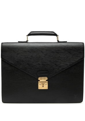 Louis Vuitton Pre-Owned 2001 Epi Serviette Conseiller business bag - Black