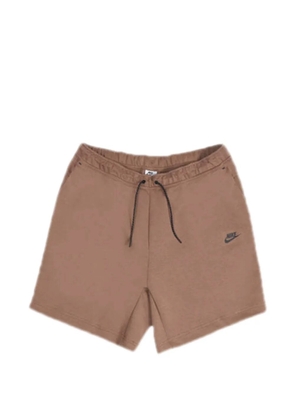 Nike drawstring-fastening shorts - Brown