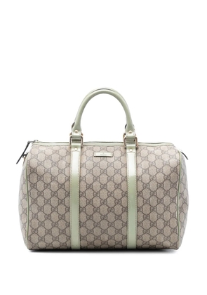 Gucci Pre-Owned 2016-2025 Medium GG Supreme Joy boston bag - Brown