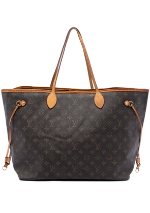 Louis Vuitton Pre-Owned 2009 Monogram Neverfull GM tote bag - Brown