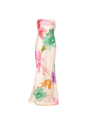 Retrofete floral maxi dress - Neutrals