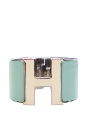 Hermès Pre-Owned 2010-2025 Extra Large Clic Clac H Bracelet PM costume bracelet - Blue