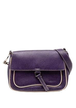 Prada Pre-Owned 1990-2000 Cinghiale Flap shoulder bag - Purple