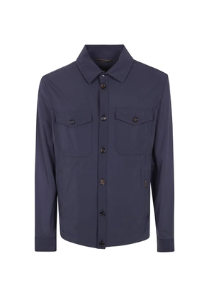 Moorer buttoned pocket jacket - Blue