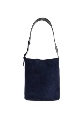 LIE STUDIO The Norm suede tote bag - Blue
