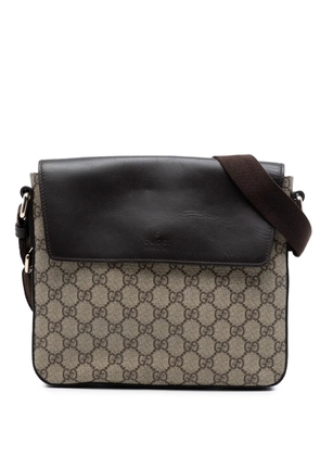 Gucci Pre-Owned 2016-2025 GG Supreme Messenger Bag crossbody bag - Brown