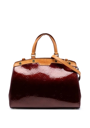 Louis Vuitton Pre-Owned 2010 Monogram Vernis Brea MM satchel - Red