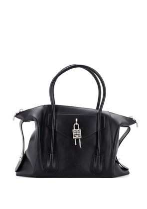 Givenchy Pre-Owned Antigona Soft Lock Bag Leather Medium satchel - Black