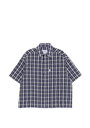 Bonsai check shirt - Blue