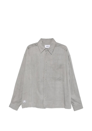 Bonsai pocket long-sleeved shirt - Grey