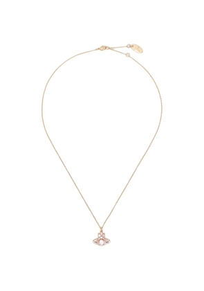 Vivienne Westwood grey orb necklace - Pink