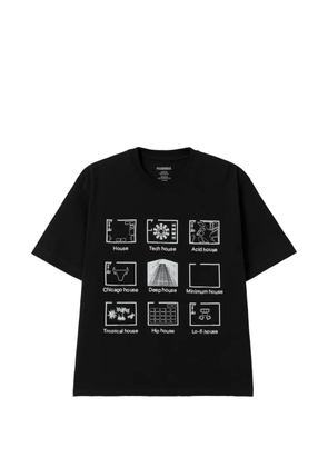 Pleasures graphic T-shirt - Black