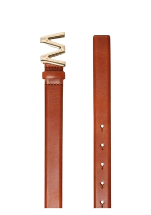 Weekend Max Mara buckle leather belt - Brown