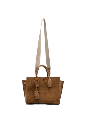Saint Laurent small Sac De Jour tote bag - Brown