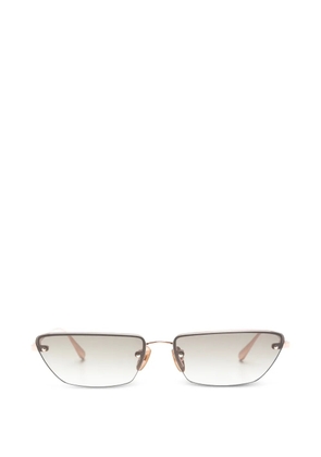 Linda Farrow geometic-frame sunglasses - Pink