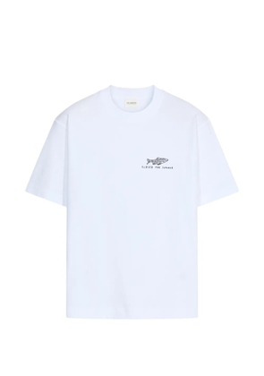 Closed printed T-shirt - White