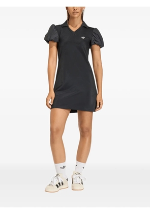 adidas balloon-sleeve dress - Black