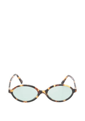 Miu Miu Eyewear oval-frame sunglasses - Brown
