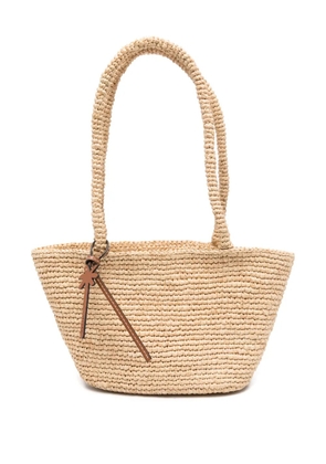 Manebi medium Panier tote bag - Neutrals