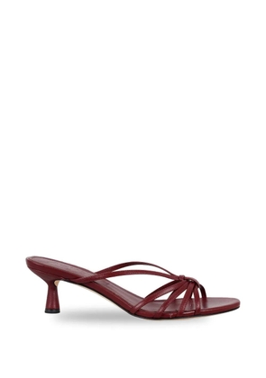 Aeyde Abby strap sandals - Red
