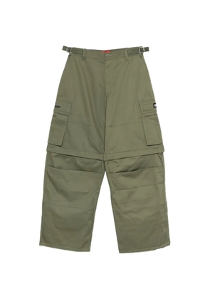 032c buckle-detail cargo pants - Green