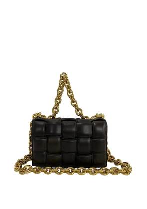 Bottega Veneta Pre-Owned 2012-2026 Nappa Intrecciato Padded Chain Cassette satchel - Brown
