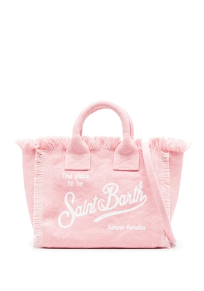 MC2 Saint Barth mini Vanity canvas tote bag - Pink