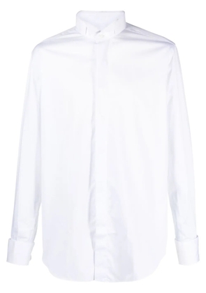 Xacus wingtip-collar cotton shirt - White