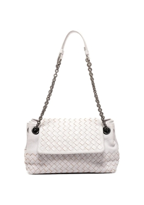 Bottega Veneta Pre-Owned 2012-2025 Intrecciato chain-strap shoulder bag - Pink