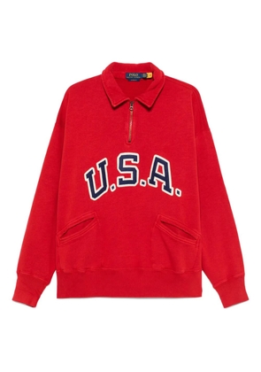 Polo Ralph Lauren embroidered-logo sweatshirt