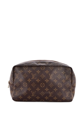 Louis Vuitton Pre-Owned Trousse Toiletry Monogram Canvas 28 pouch - Brown