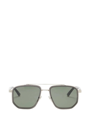 Gucci Eyewear browline-frame sunglasses - Silver