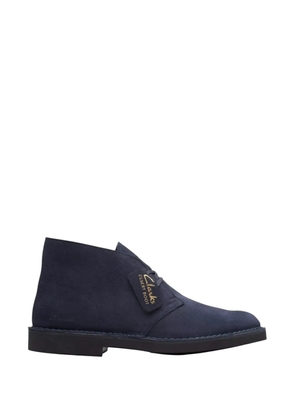 Clarks Originals lace-up leather boots - Blue