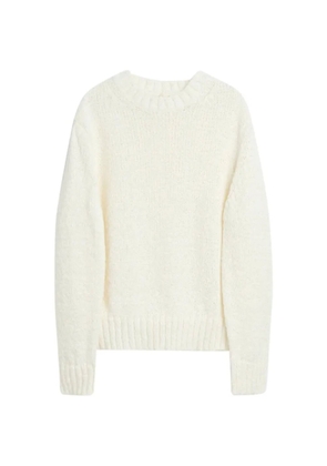 Sunflower Frederik knitted crewneck sweater - White