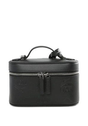 MCM Aren logo-embossed vanity case - Black