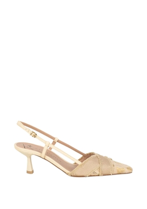 Roberto Festa fringed-detail pumps - Neutrals