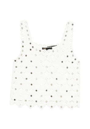 Maje embellished top - White