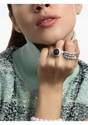 Roberto Demeglio Two Row Musa diamond ring - White