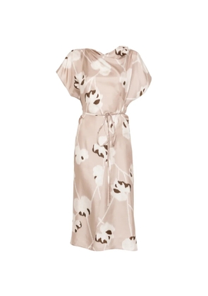 Soeur Felicie floral tie dress - Neutrals