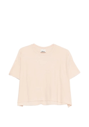 Bellerose Farpy crew-neck crop T-shirt - Neutrals