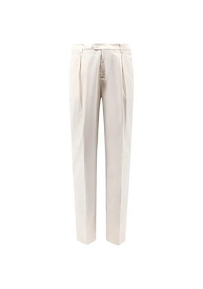 Brunello Cucinelli pressed-crease trousers - Neutrals