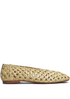 Carmens Maya Plait ballet flats - Gold