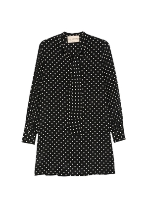 Valentino Garavani polka-dot mini dress - Black