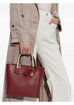 Furla S Divide leather tote bag - Red