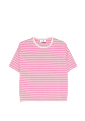 Niu striped T-shirt - Pink