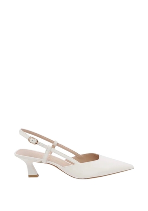 Stuart Weitzman Vinnie 50 slingback pumps - White